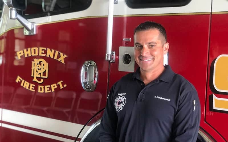 Jason Underwood, Phoenix Fire Department